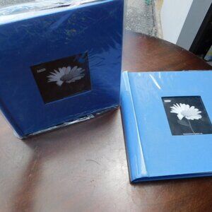 Photo Albums Pioneer Blue Fabric Set 2 NEW in plastic